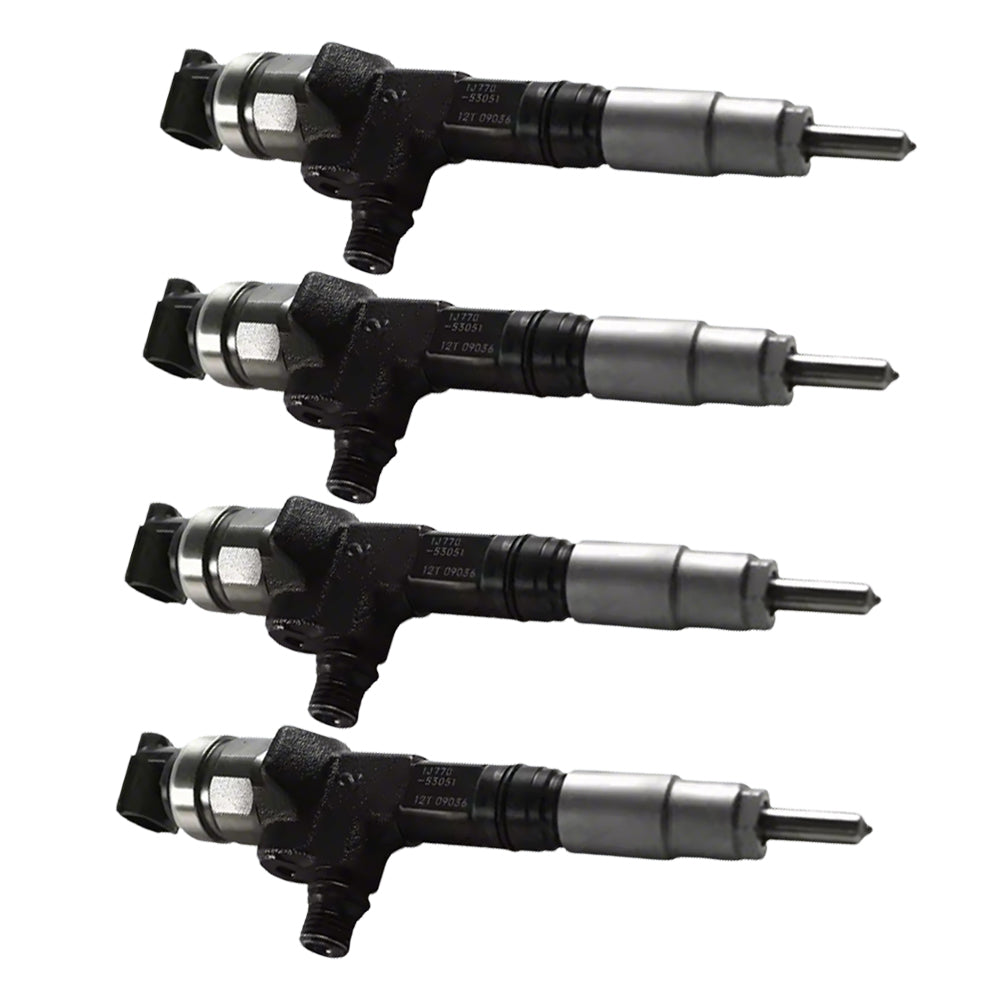 4x Fuel Injector Suitable For Kubota V3307 SVL75-2 SSV75 KX080-4 1J770-53050