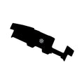 Black Dash Mat Suitable for BYD SHARK 6 with HUD 10/2024-2026