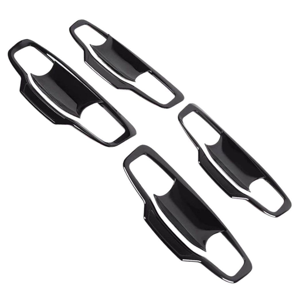 Door Handle Bowl Cover Trim Gloss Black Suitable For Mitsubishi Triton MV 2024+