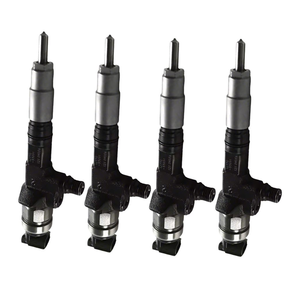 4x Fuel Injector Suitable For Kubota V3307 SVL75-2 SSV75 KX080-4 1J770-53050