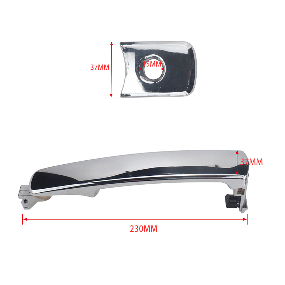 Front RH Exterior Door Handle Suitable For Nissan Murano Z50 3.5L VQ35DE 05-09