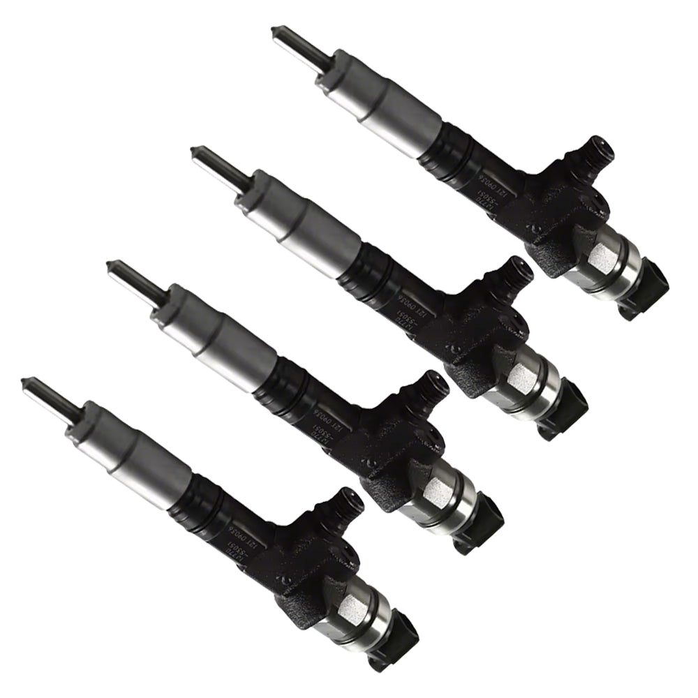 4x Fuel Injector Suitable For Kubota V3307 SVL75-2 SSV75 KX080-4 1J770-53050