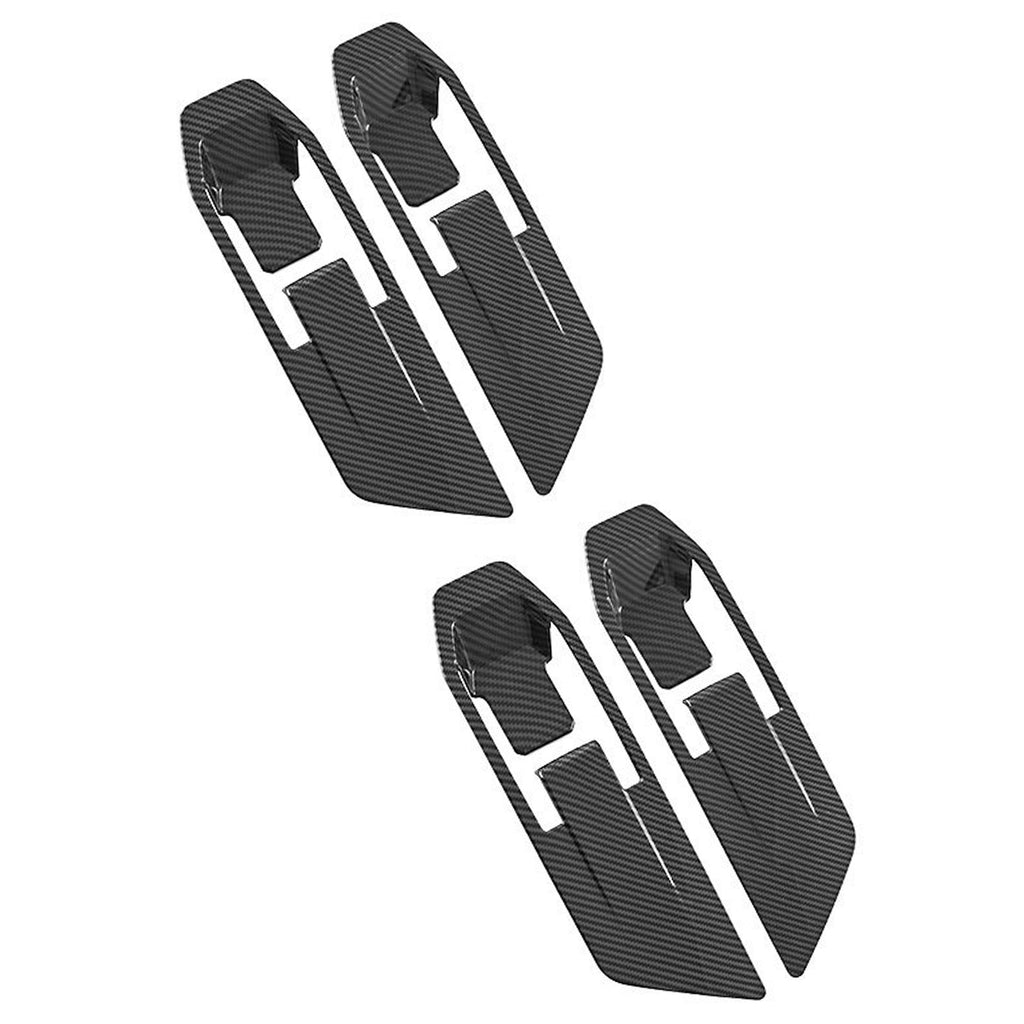 Carbon Fiber Inner Door Handle Cover Suitable For Mitsubishi Triton L200 23-25