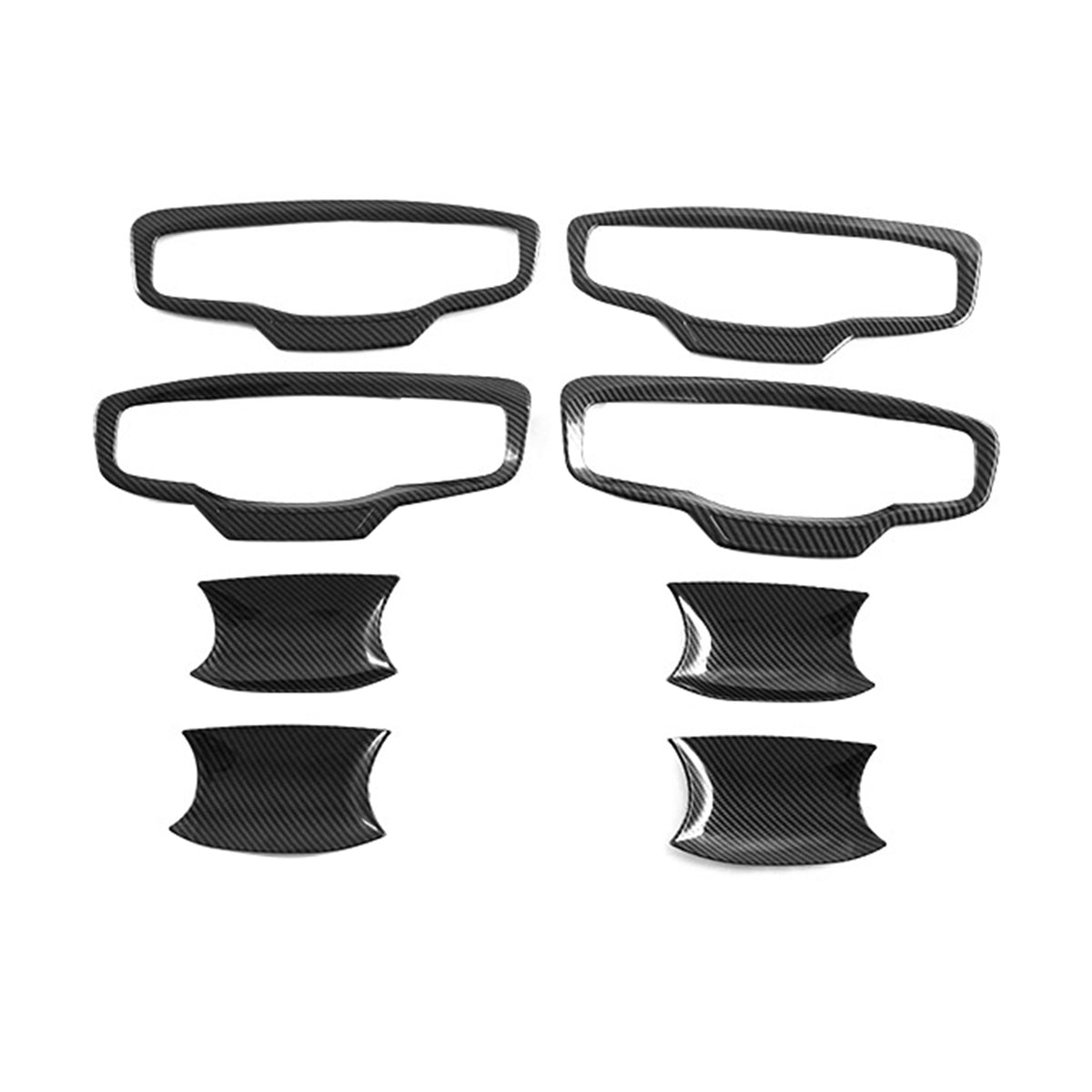 Side Door Handle Covers & Handle Bowl Suitable For Mitsubishi Triton L200 23-25
