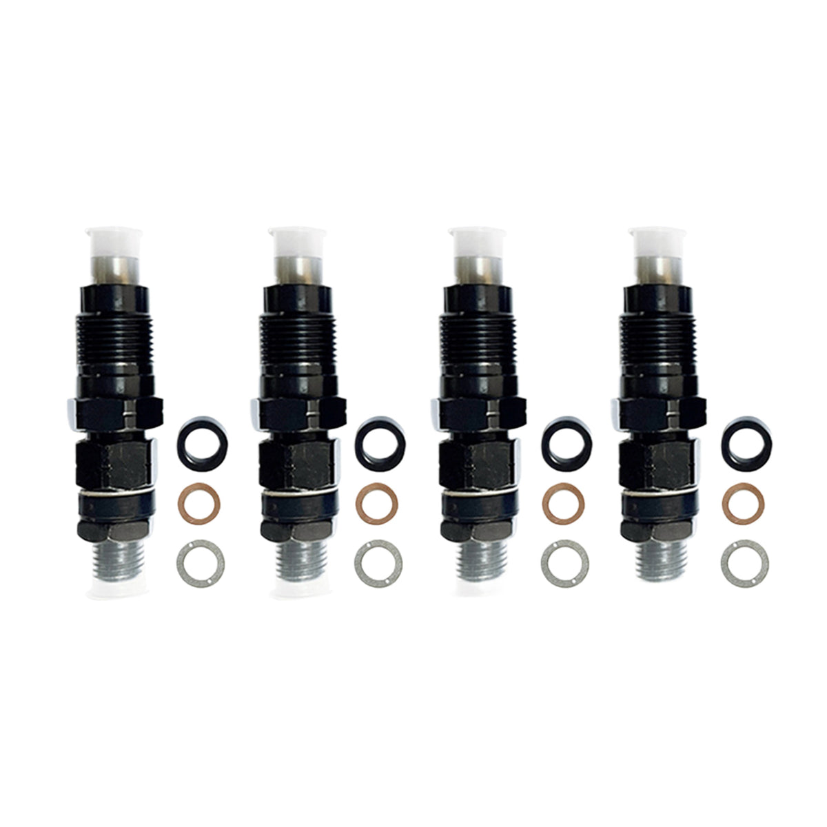 4x Engine Fuel Injectors Suitable for Nissan Navara TD27 D21 2.7L 16600-43G23