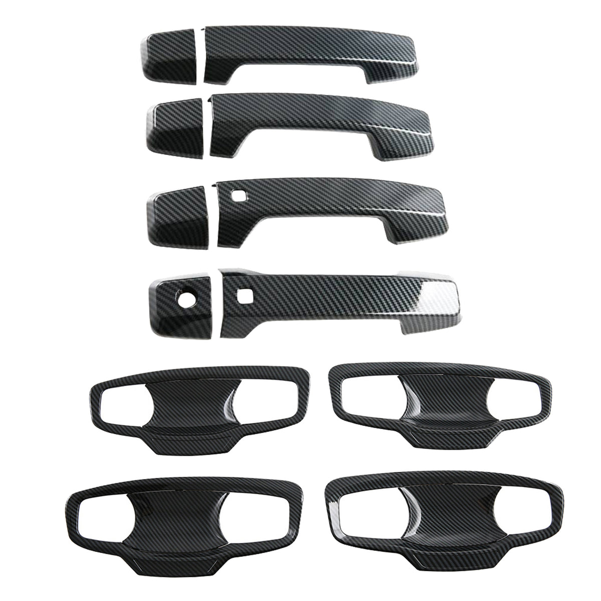 Side Door Handle Covers & Handle Bowl Suitable For Mitsubishi Triton L200 23-25