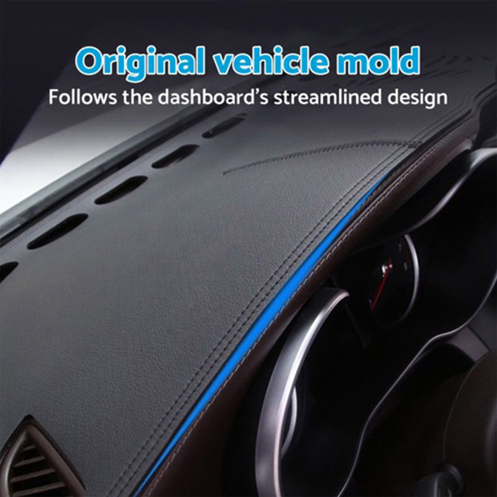 Dash Mat Microfiber Leather Non-Slip Suitable for Volkswagen VW Tiguan 2016-2024